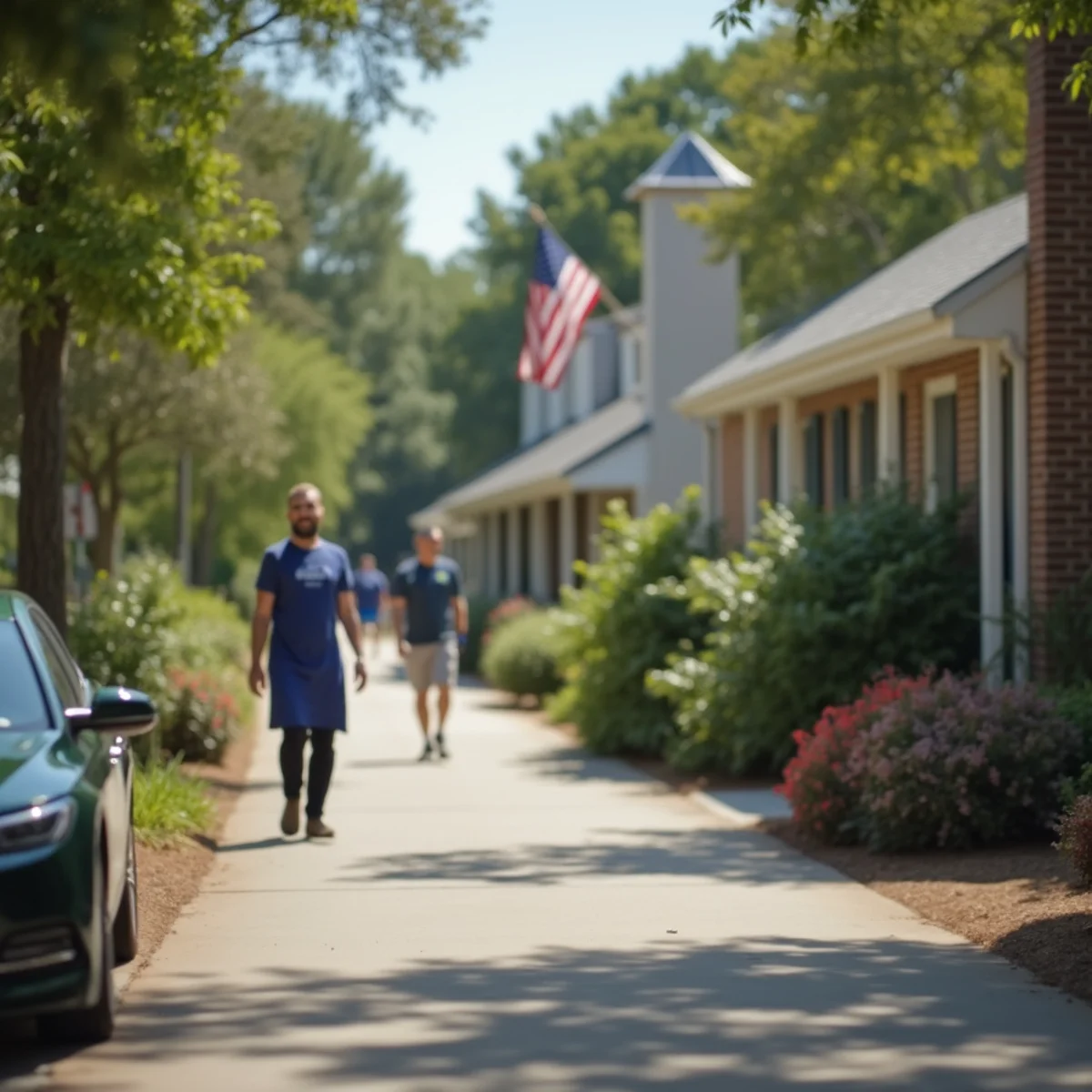 Residential roofing project and neighborhood architecture in DeBary FL