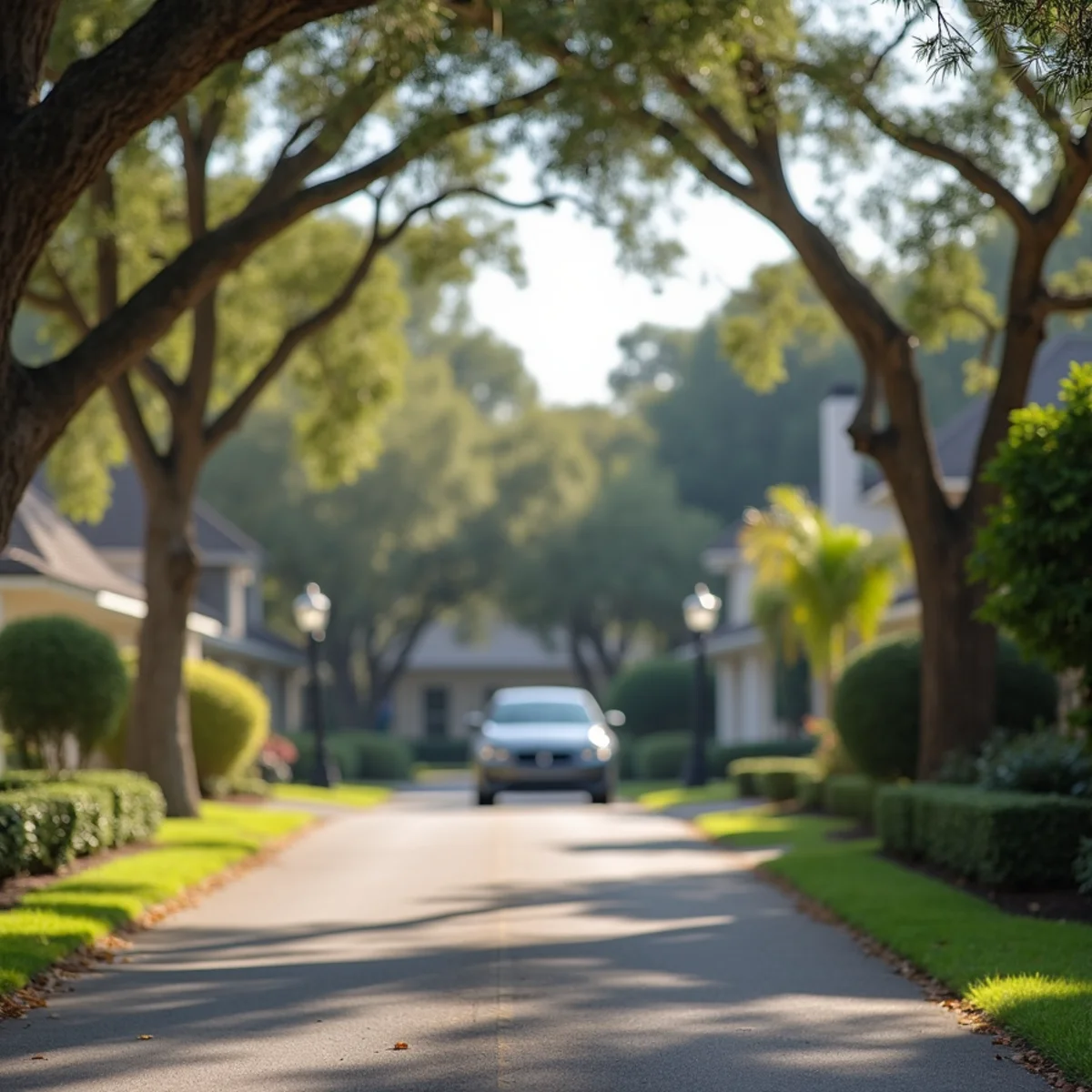 Residential roofing project and neighborhood architecture in Middleburg FL
