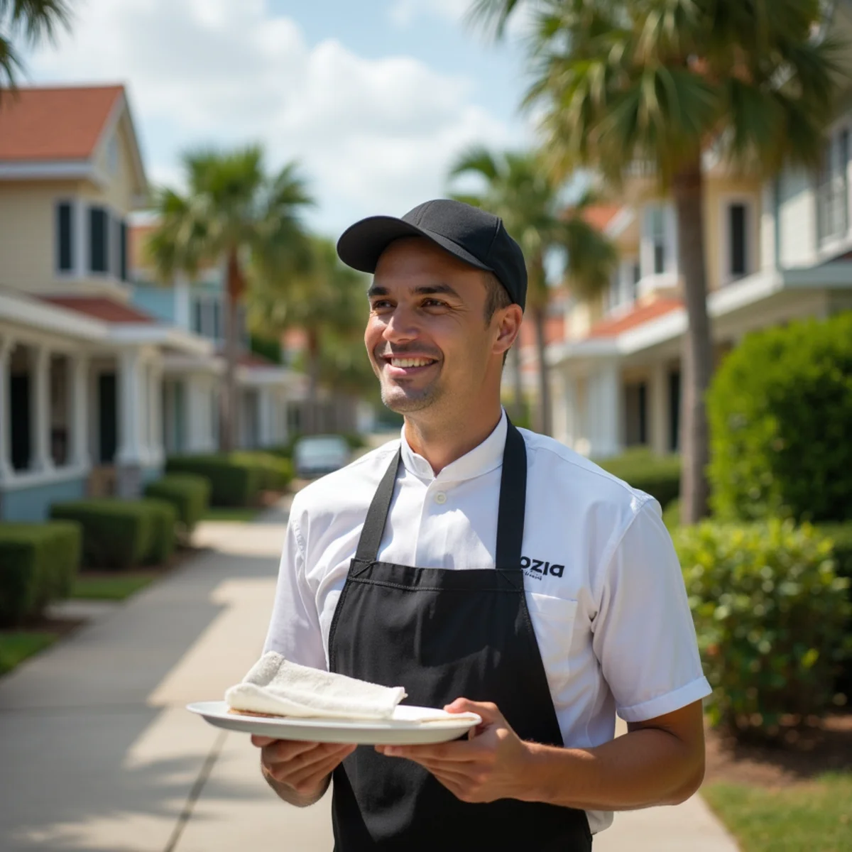 Residential roofing project and neighborhood architecture in Ormond Beach FL