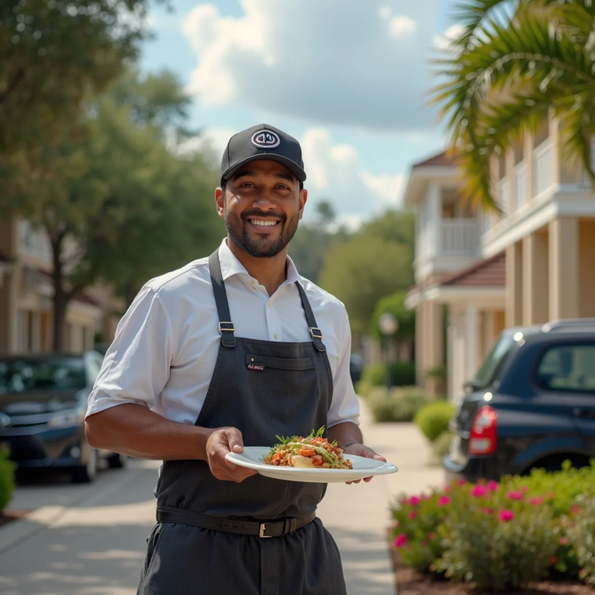 Residential roofing project and neighborhood architecture in Oviedo FL
