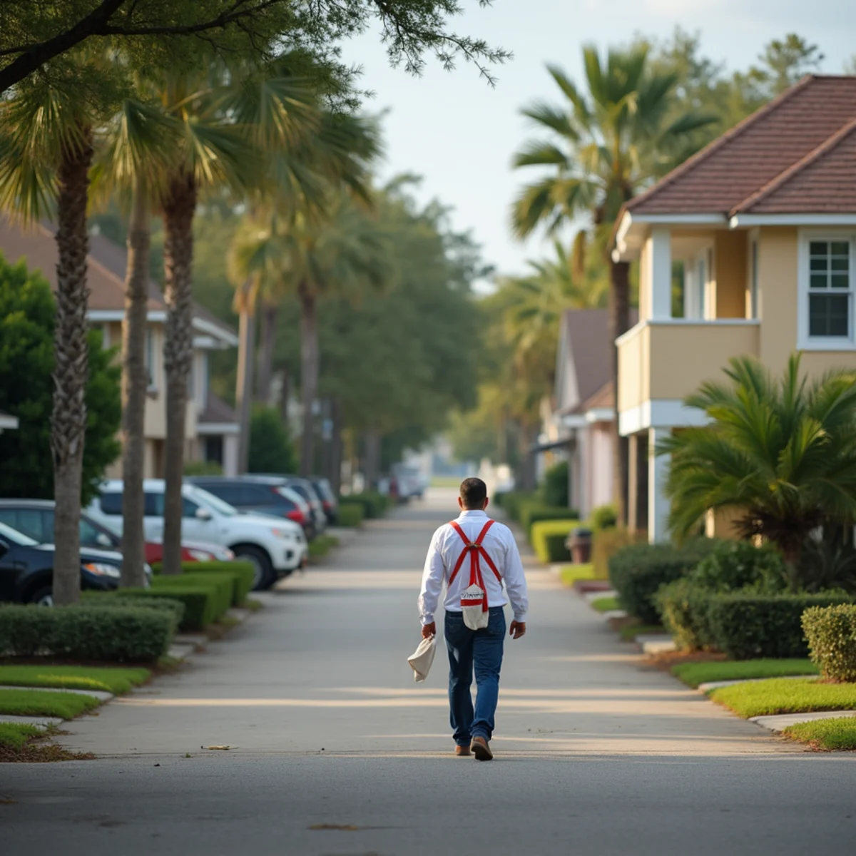 Residential roofing project and neighborhood architecture in Putnam County FL