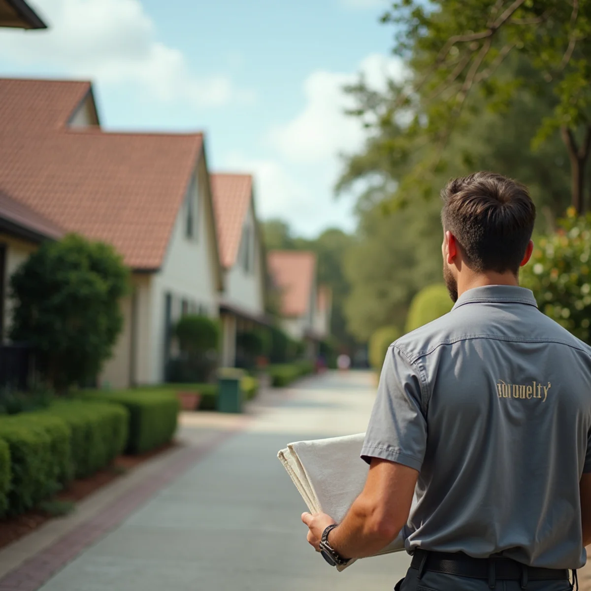 Residential roofing project and neighborhood architecture in St. Johns FL
